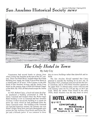 Download pdf of Historical Society article about the Inn